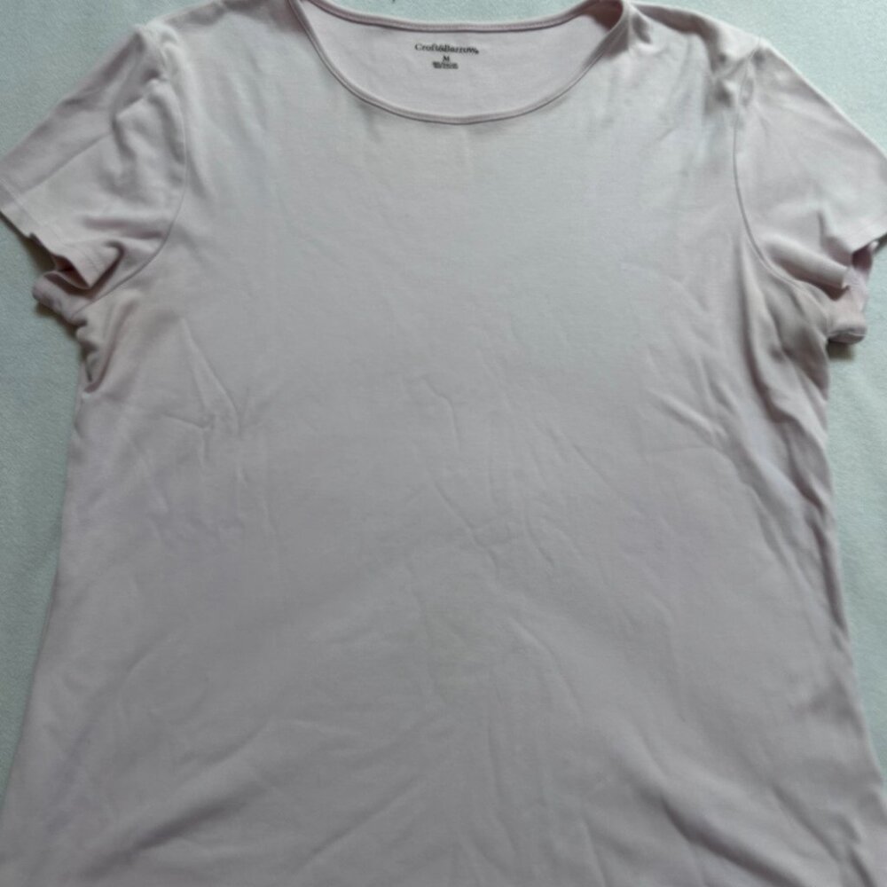 Women’s Croft & Barrow® Essential Crewneck Tee – Size M